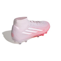 adidas F50 Sparkfusion League Gras / Kunstgras Voetbalschoenen (MG) Dames Roze Wit