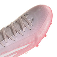 adidas F50 Sparkfusion League Gras / Kunstgras Voetbalschoenen (MG) Dames Roze Wit