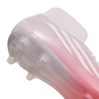 adidas F50 Sparkfusion League Gras / Kunstgras Voetbalschoenen (MG) Dames Roze Wit