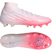 adidas F50 Sparkfusion Pro Gras / Kunstgras Voetbalschoenen (MG) Dames Roze Wit