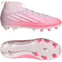adidas F50 Sparkfusion League Grass/Artificial Grass Football Boots (MG) Kids Pink White