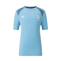 Castore FC Twente Training Set 2026-2027 Kids Light Blue Dark Grey