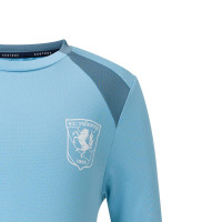Castore FC Twente Training Set 2026-2027 Kids Light Blue Dark Grey