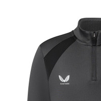 Castore FC Twente Trainingstrui 1/4-Zip 2026-2027 Kids Donkergrijs Zwart