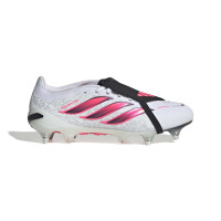adidas Predator Pro FT Iron Stud Football Boots (SG) White Black Pink