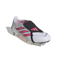 adidas Predator Pro FT Iron Stud Football Boots (SG) White Black Pink