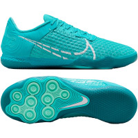 Nike React Gato Chaussures de Foot en Salle (IN) Turquoise Blanc