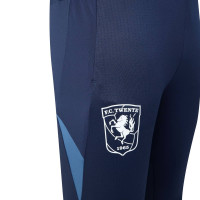 Castore FC Twente Tracksuit 1/4-Zip 2026-2027 Light Blue Dark Blue Dark Grey