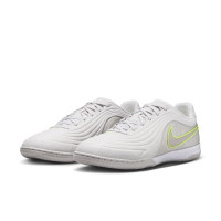 Nike Tiempo Reactato Indoor Football Boots (IN) Light Grey Lime