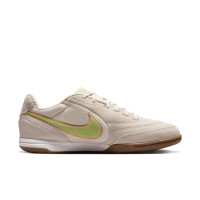 Nike Tiempo Streetgato Premium Straatvoetbalschoenen Beige Lemon Moon Particle