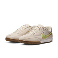 Nike Tiempo Streetgato Premium Straatvoetbalschoenen Beige Lemon Moon Particle