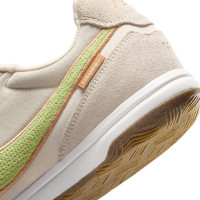 Nike Tiempo Streetgato Premium Straatvoetbalschoenen Beige Lemon Moon Particle