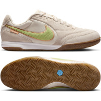 Nike Tiempo Streetgato Premium Straatvoetbalschoenen Beige Lemon Moon Particle