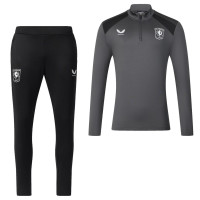 Castore FC Twente Trainingspak 1/4-Zip 2026-2027 Donkergrijs Zwart