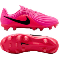 Nike Tiempo Maestro Academy Gras / Kunstgras Voetbalschoenen (MG) Kids Felroze Zwart