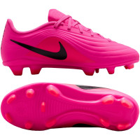 Nike Tiempo Maestro Club (MG) Gras / Kunstgras Voetbalschoenen Kids Felroze Zwart