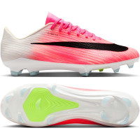 Nike Zoom Mercurial Superfly 11 Pro (FG) Gras Voetbalschoenen Felroze Wit Zwart