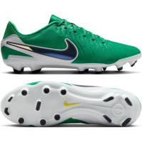 Nike Tiempo Legend Academy 10 Gras Voetbalschoenen (FG) Groen Wit Blauw
