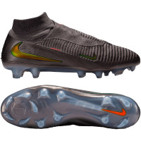Nike Phantom 6 High LV8 Elite Gras Football Boots (FG) Dark Grey Orange Multicolor
