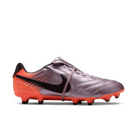 Nike Tiempo Ligera Pro Gras Football Boots (FG) Light Purple Orange Black