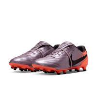 Nike Tiempo Ligera Pro Gras Football Boots (FG) Light Purple Orange Black