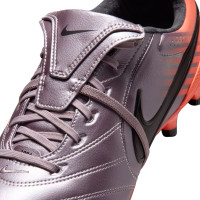 Nike Tiempo Ligera Pro Gras Football Boots (FG) Light Purple Orange Black