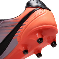Nike Tiempo Ligera Pro Gras Football Boots (FG) Light Purple Orange Black