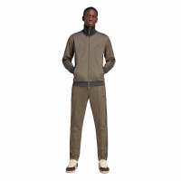 adidas Classic Trainingspak Full-Zip Donkerbruin Donkergrijs