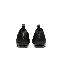 Nike Mercurial Vapor 17 Academy Grass/Artificial Grass Football Boots (MG) Kids Black Bright Green Silver Grey