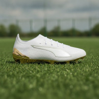 PUMA Ultra 6 Ultimate Gras Football Boots (FG) White Gold