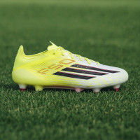 adidas F50 Elite IJzeren-Nop Voetbalschoenen (SG) Neongeel Zwart Rood