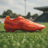 Sokito Scudetta Atlas Gras Football Boots (FG) Red Black Yellow Green