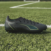 PUMA Ultra 6 Pro Gras / Kunstgras Voetbalschoenen (MG) Zwart Donkergroen Lichtgroen