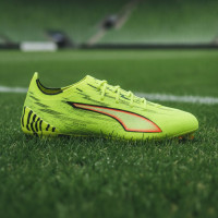 PUMA Ultra 6 Ultimate Gras Voetbalschoenen (FG) Neongeel Rood Zwart