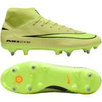 Nike Zoom Mercurial Superfly 10 Academy IJzeren-Nop Voetbalschoenen (SG) Anti-Clog Geel Neongeel Oranje