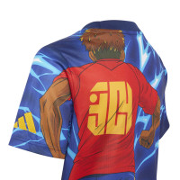 adidas Lamine Yamal Anime T-Shirt Kids Blauw Rood