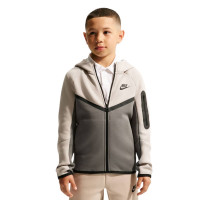Nike Tech Fleece Sportswear Vest Kids Lichtgrijs Grijs Zwart