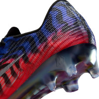 Nike Mercurial Superfly 11 Elite SE Kunstgras Voetbalschoenen (AG) Zwart Felroze Paars Zilvergrijs