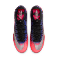 Nike Mercurial Vapor 17 Elite SE Gras Football Boots (FG) Black Hot Pink Purple Silver Grey