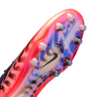 Nike Mercurial Vapor 17 Elite SE Artificial Grass Football Boots (AG) Black Hot Pink Purple Silver Grey