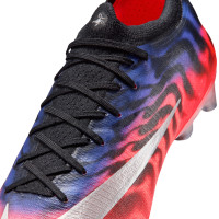 Nike Mercurial Vapor 17 Elite SE Artificial Grass Football Boots (AG) Black Hot Pink Purple Silver Grey