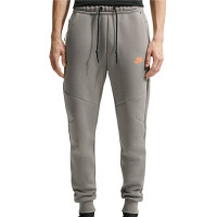 Pantalon de survêtement Nike Tech Fleece Sportswear gris foncé noir orange