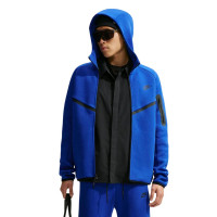 Gilet de sport Nike Tech Fleece bleu vif noir