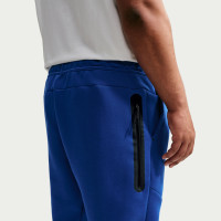 Nike Tech Fleece Sportswear Sweat Pants Bright Blue Black