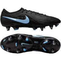 Nike Tiempo Elite Maestro IJzeren-Nop Voetbalschoenen (SG) Zwart Lichtblauw