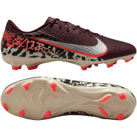 Nike Zoom Mercurial Academy Vapor 16 Grass/Artificial Grass Football Boots (MG) Burgundy Silver Orange