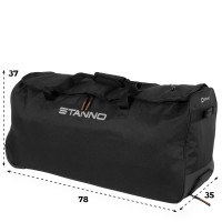 Stanno Premium Team Trolley Bag Black