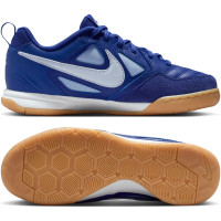 Nike Gato Zaalvoetbalschoenen (IN) Kids Donkerblauw Lichtblauw Wit