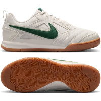 Nike Gato Zaalvoetbalschoenen (IN) Kids Wit Donkergroen Bruin