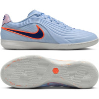 Nike Tiempo Zaalvoetbalschoenen Reactgato (IN) Lichtblauw Donkerblauw Feloranje